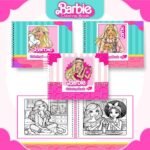 Livro Colorir Barbie
