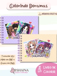 Livro Colorir Doramas - Imagem 3
