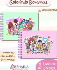 Livro Colorir Doramas