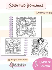 Livro Colorir Doramas - Imagem 2