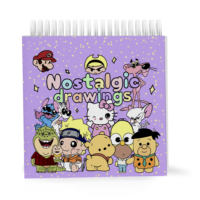 Nostalgic Drawing - Livro de Colorir - Imagem 6