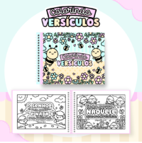 Livro de Colorir Autoral Colorindo Versículos - Imagem 9