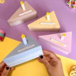 Caixa Fatia Bolo - Aniversário