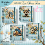 Caderno A5 Gratidão - Coleção Lar Doce Lar