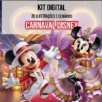 Carnaval Disney - Kit Digital