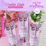 Cartão Lápis Dia das Mulheres