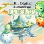 Dino Galáxia - Kit Digital