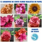 Flores Realistas de Papel