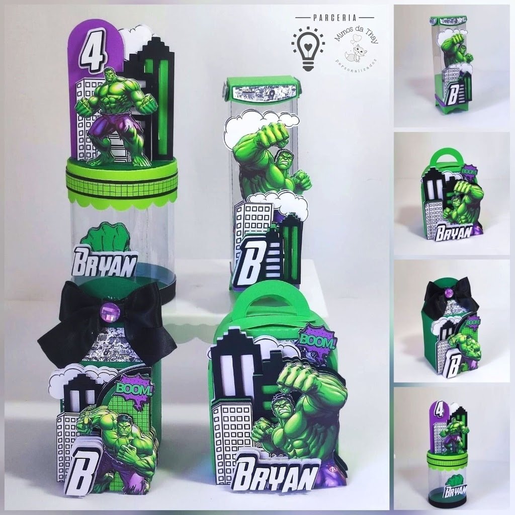 Hulk - Kit Festa Hulk - Kit Festa - Imagem 1
