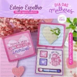 Estojo Espelho Dia das Mulheres