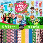 Kit Digital Gato Galactico