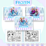 Livro Colorir  Frozen