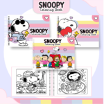 Livro Colorir Snoopy