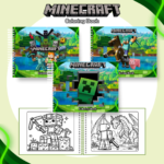 Livro Colorir Minecraft