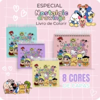 Nostalgic Drawing - Livro de Colorir