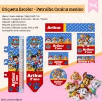 Combo de Etiquetas Escolares - Imagem 57