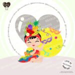 Topo de Bolo Carmecita Baby