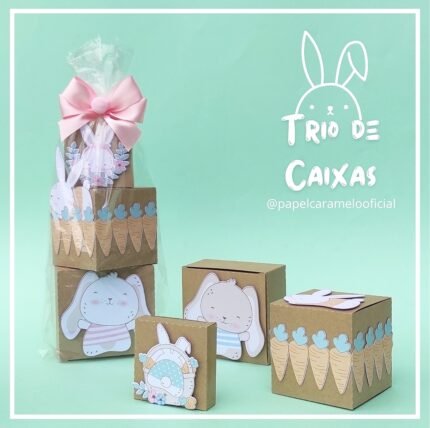 Trio de Caixas (sem arte)