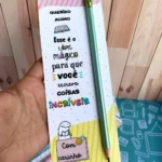 Cartão Para Lápis - Volta ás Aulas