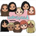 kit cabeças adultas 4