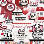 Panda Mania - Kit Digital Doramas
