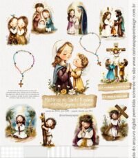 Mistérios do Santo Rosário (Gozosos e Dolorosos)