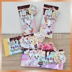 4 modelos de capinhas de barra de chocolate para páscoa – coelhos