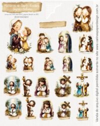 Mistérios do Santo Rosário (Gozosos e Dolorosos) - Imagem 2