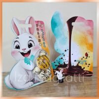 3 modelos de lembrancinhas tipo blister de ovo – grande para páscoa - Imagem 4