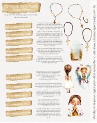 Mistérios do Santo Rosário (Gozosos e Dolorosos) - Imagem 4