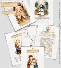 Mistérios do Santo Rosário (Gozosos e Dolorosos) - Imagem 6