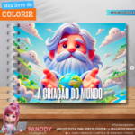 A Criação do Mundo – Livro de Colorir