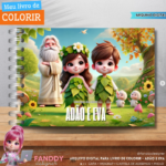 Adão e Eva – Livro de Colorir