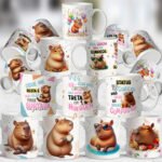 Pacote de Caneca Capivara Debochada 2.0
