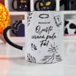 Caneca o Justo Viverá Livre