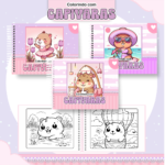 Capivara - Livro de Colorir