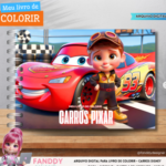 Carros Disney – Livro de Colorir