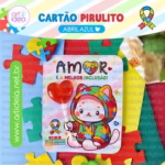 Cartão Pirulito Autismo