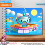 Hello Kitty – Livro de Colorir