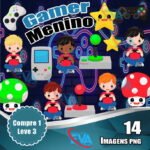 Kit Digital Gamer Menino