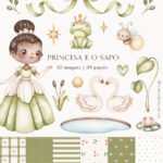 Kit Digital Princesa e o Sapo