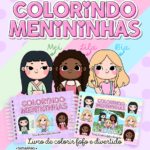Livro de Colorir - Colorindo Menininhas