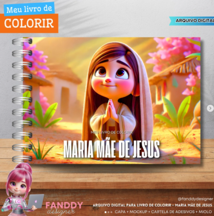 Maria Mâe de Jesus – Livro de Colorir
