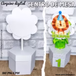 Molde Centro de Mesa