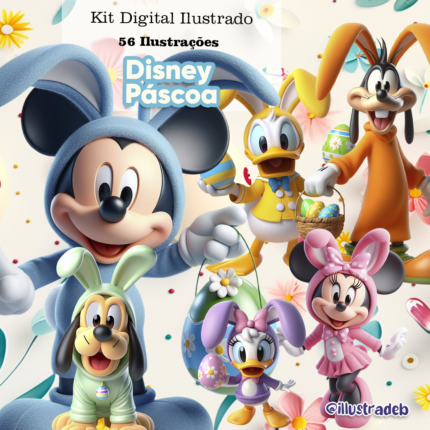 Páscoa Disney- Kit Digital