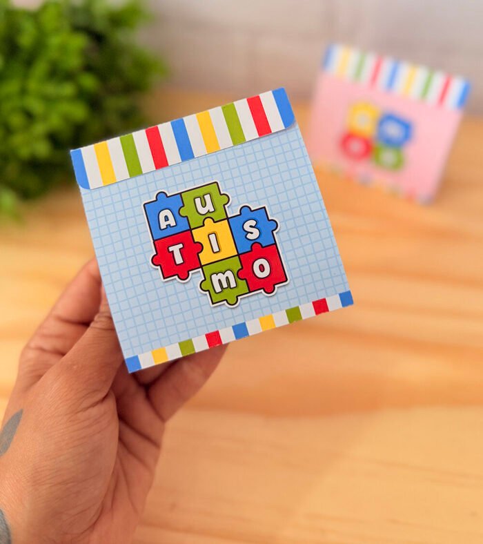 Porta Bombom - Abril Azul Autismo - Imagem 1