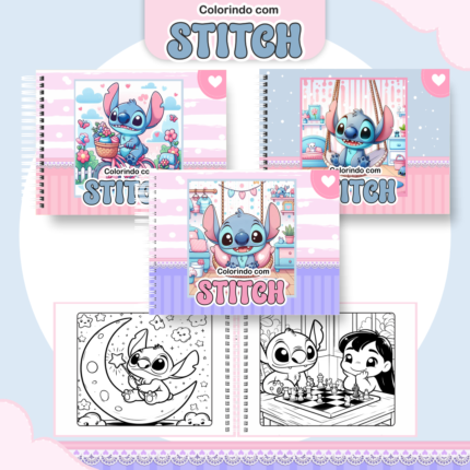 Stitch - Livro de Colorir