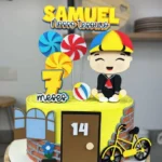 Topo de Bolo Kiko Baby