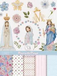 Virgem Maria - clipart - Fátima - Maria Auxiliadora