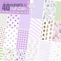 Kit Digital Páscoa Lilás - Imagem 5